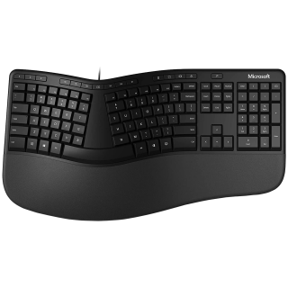 Teclado Ergonómico Microsoft (Alámbrico)